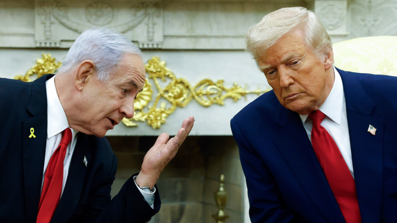 President Donald Trump is slated to meet with Israeli Prime Minister Benjamin Netanyahu at the White House on Monday in an attempt to broker a ceasefire agreement and an end the war in Gaza.
Previewing the talks on Sunday, Trump wrote on Truth Social: ‘We have a real chance for greatness in the Middle East. All are on board for something special, first time ever. We will get it done.’
Trump did not elaborate on the precise terms of a ceasefire, exit or demilitarization plans for Gaza, or hostage-prisoner swap arrangements. He has previously said that both Israel and Hamas have agreed to indirect talks later this week in Qatar.
Meanwhile, Vice President JD Vance told ‘Fox News Sunday’ that top U.S. officials are immersed in ‘very complicated’ negotiations with both Israeli and Arab counterparts.
‘I feel more optimistic about where we are right now than where we have been at any point in the last few months, but let’s be realistic, these things can get derailed at the very last minute,’ Vance said.
He added that the Trump administration’s proposal centers on three main points: securing the release of all hostages, eliminating the Hamas threat to Israel, and expanding humanitarian aid to Gaza.
‘So I think we’re close to accomplishing all three of those objectives,’ Vance said.
In an exclusive interview on Fox News Channel’s ‘The Sunday Briefing,’ Netanyahu said his team is working with U.S. officials to secure the release of hostages, a top priority for the Israeli leader.
‘I hope we can make it a go because we want to free our hostages. We want to get rid of Hamas rule and have them disarmed, Gaza demilitarized, and a new future set up for Gazans and Israelis alike and for the whole region,’ he told co-host Jacqui Heinrich.
The meeting, the third one between Trump and Netanyahu since January, comes on the heels of the United Nations General Assembly. 
Dozens of U.N. delegates left the General Assembly hall during the prime minister’s address, leaving rows of empty seats behind.
Later, member states voted to permit Palestinian Authority President Mahmoud Abbas to deliver his remarks remotely on Thursday. 
In his speech, Abbas accused Israel of ‘genocide’ and called for full U.N. membership for a Palestinian state — drawing about 30 seconds of applause.
This post appeared first on FOX NEWS Trump says ‘real chance for greatness’ as Netanyahu White House meeting looms for Gaza talks